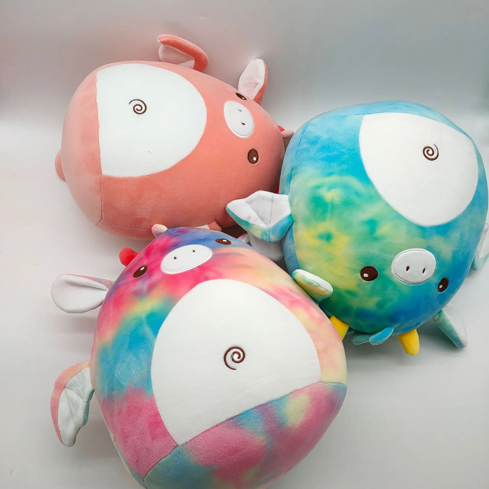 

New Kawaii Squish Little Flying Dragon Unicorn Pig Animal Cushion Cartoon Soft Stuffed Plush Pillow Decor Doll Toys