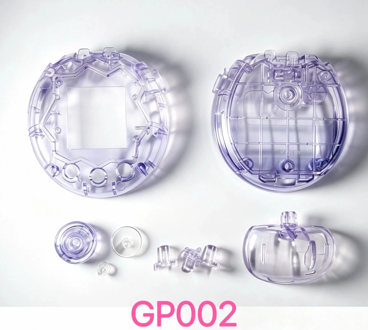 Фото Gp001 Tama Gotchi Paradise Gradient Transparent Replacement Shell Protective Case For Tama Gotchi Digital Pet Accessories №3