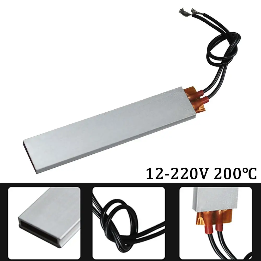 

Durable Heater Plate Heating Element Silicone Line Thermostat 100*21*5mm