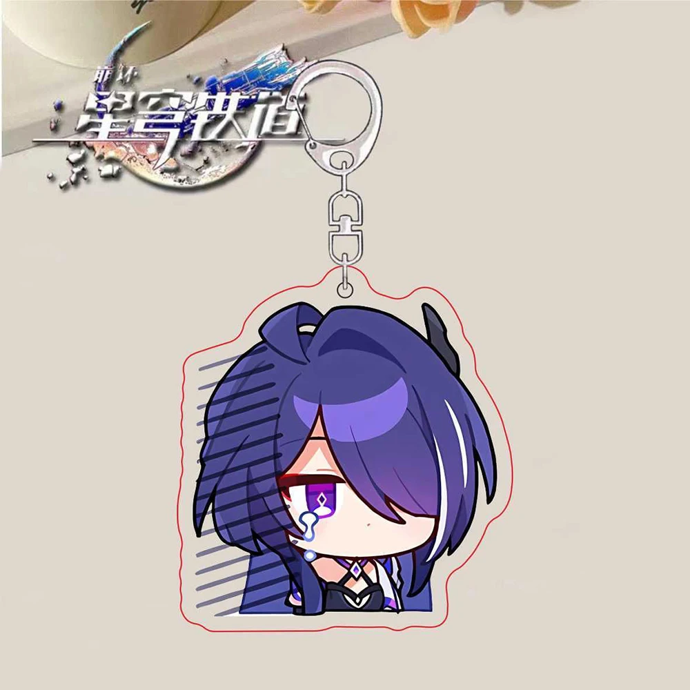 Honkai: Star Rail Acheron брелок аниме игровые аксессуары рюкзак кулон реквизит значок