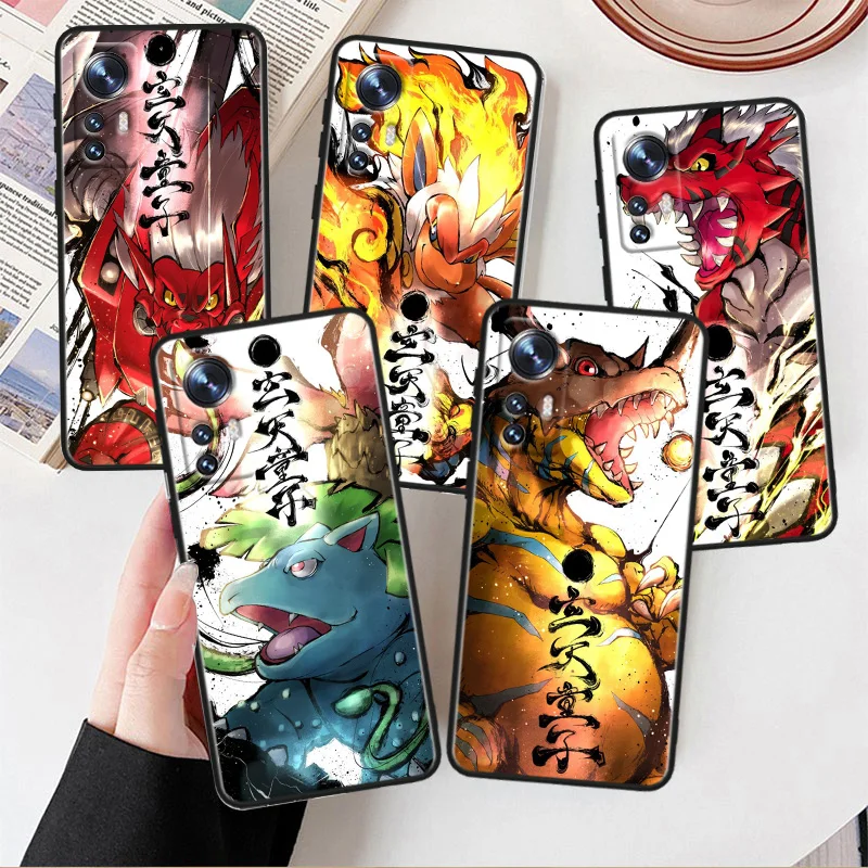 

Digimon Anime Phone Case For Xiaomi Mi 13 10S 10 9T 9SE 8 Mix Play A3 A2 A1 CC9E Note 10 Lite Pro Black Cover