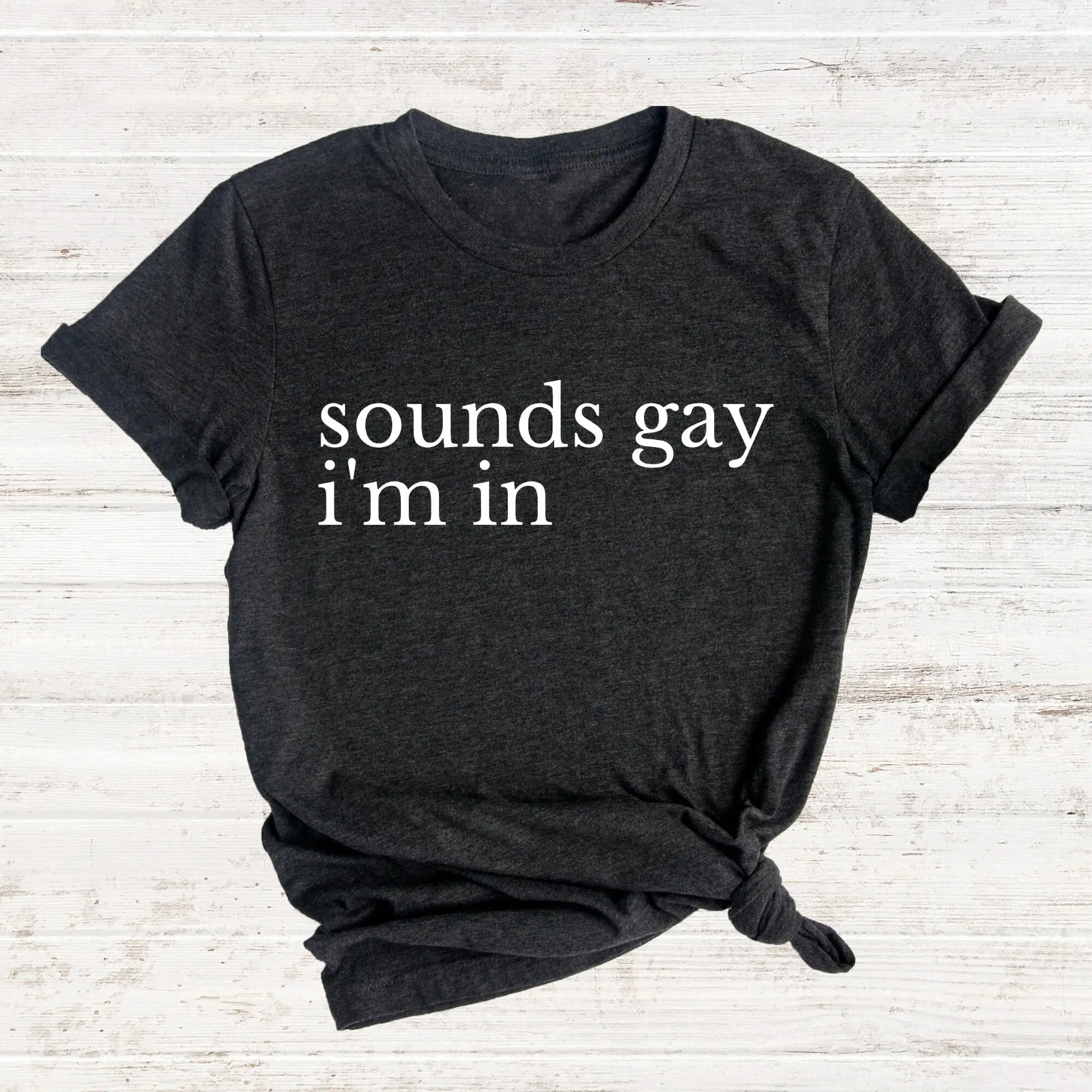 Звуки геев я в футболке забавная одежда наряд для езды ЛГБТ-пары любовь есть