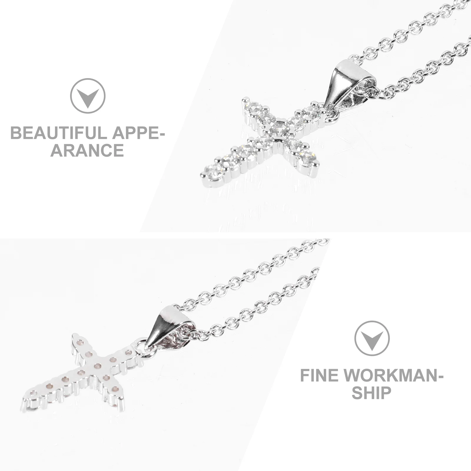 Подарочные ожерелья кулон со стразами шикарная цепочка защита окружающей среды