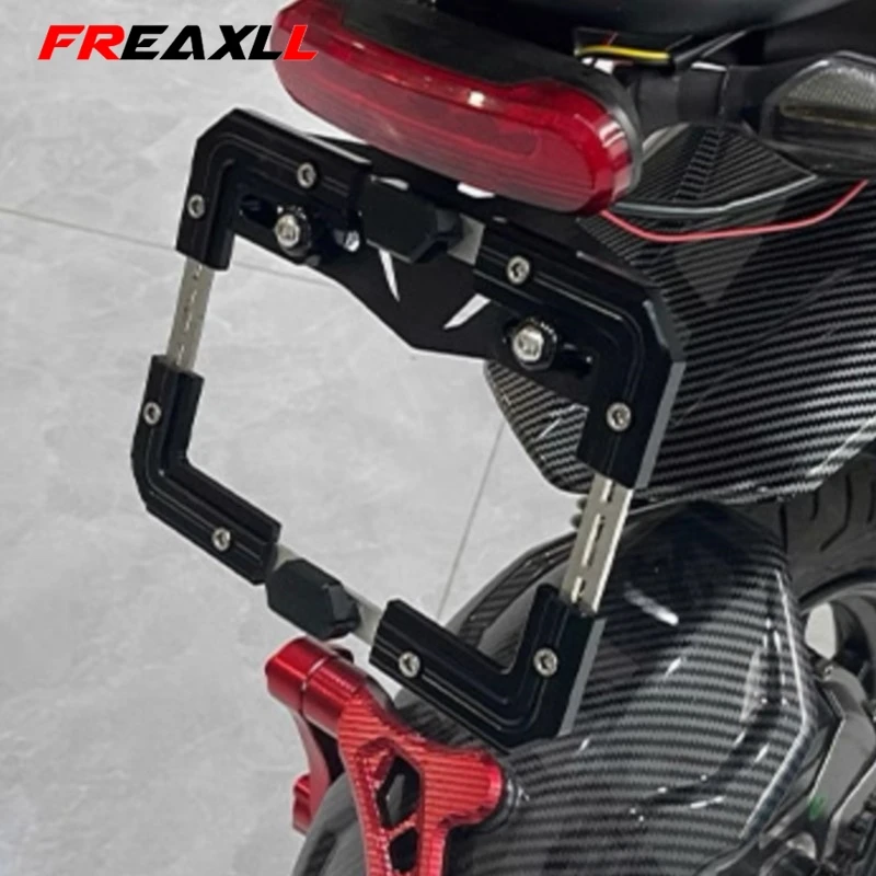 Фото Универсальная рамка для номерного знака мотоцикла (для Suzuki RF900R, RGV250, RV125, RV200, S125, S150, S1000, VX800) №2