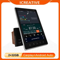 2 din universal 9 5 tesla screen android carplay car radio gps navigation player for vw nissan hyundai toyota audi benz mazda