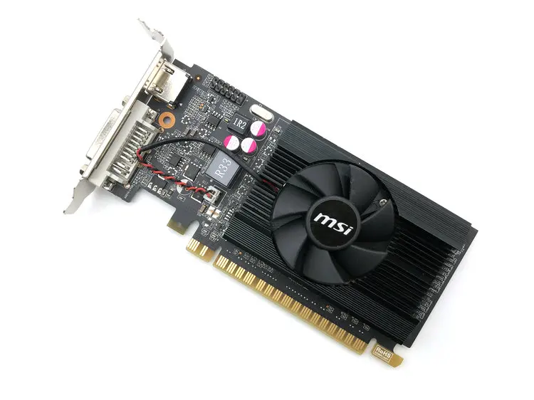

Для оригинального GT610 2G с низким энергопотреблением независимой видеокарты HDMI HD домашний офисный осветительный аппарат GDDR3