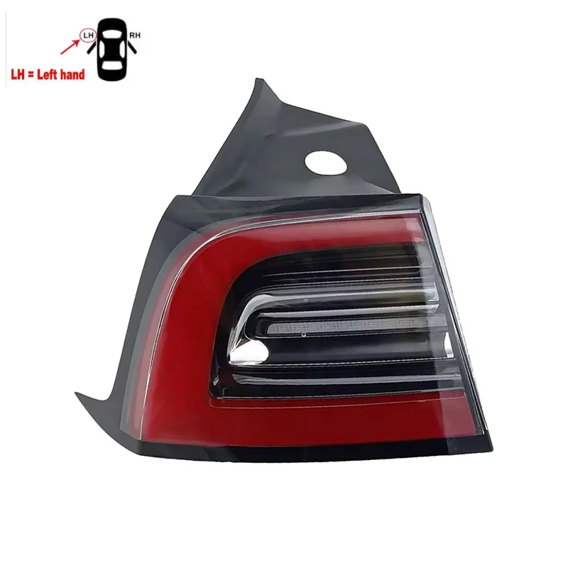 

Светодиодный задний фонарь для Tesla Model 3/Y 2021-2024 Евразийский желтый задний предупреждающий указатель поворота Автомобильный стоп-сигнал 4-контактный светильник в сборе