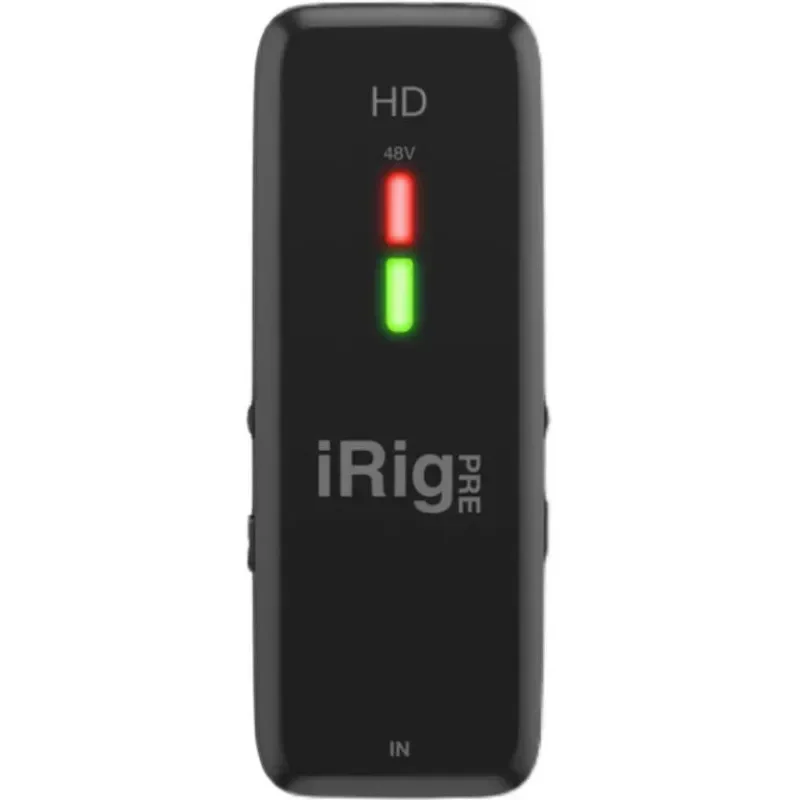 Фото IK Multimedia iRig Pre 2 HD 48 В микрофонный усилитель с подвижной катушкой/емкостный голосовой усилитель интерфейс звуковой карты с питанием от батареи №3