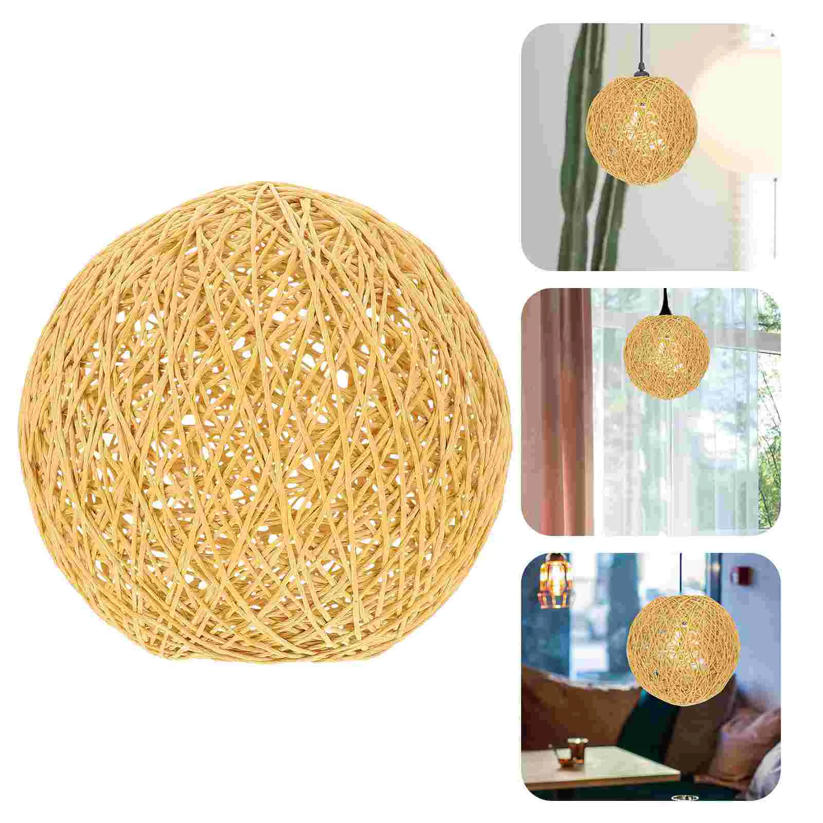 

Iron Wire Light Protector Creative Lamp Shade Cover Dustproof Lampshade Home Ceiling Chic