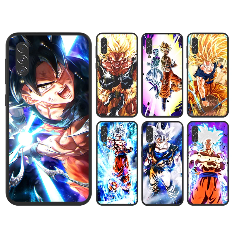 

Dragon Ball Super goku For Samsung Galaxy A90 A80 A70S A60 A50S A40 A30 A20E A10S A10E A10 A2 Core Black Phone Case Capa