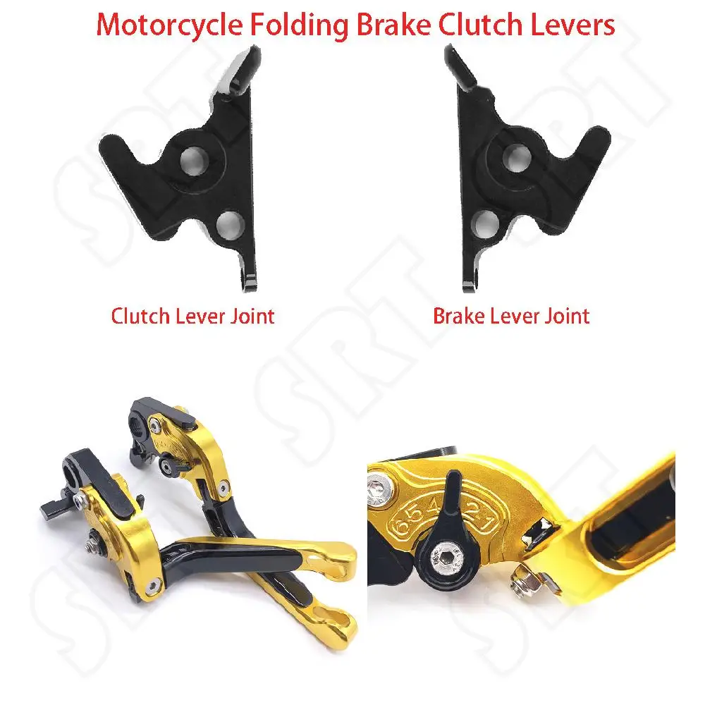 Складные регулируемые выдвижные рычаги тормоза и сцепления для мотоцикла Aprilia