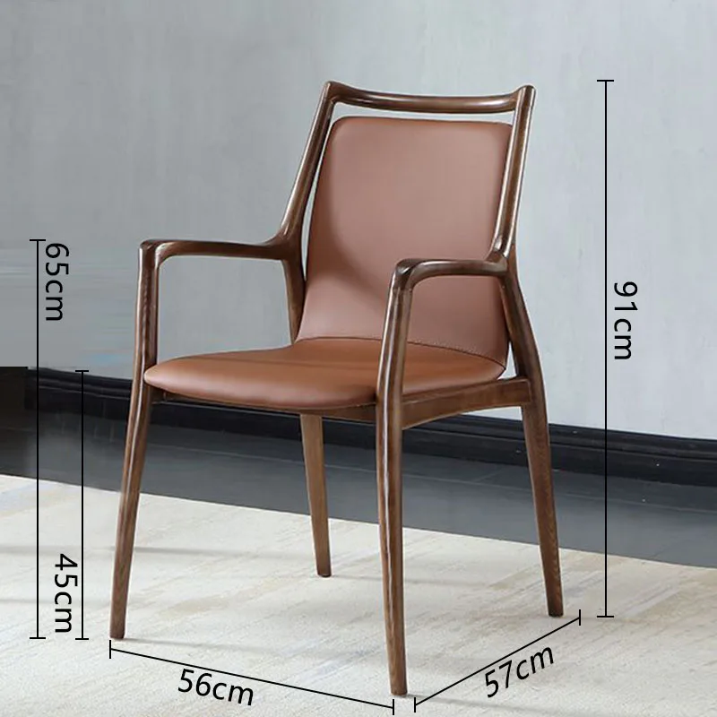 Деревянный стол-комод для бара, обеденные стулья в скандинавском стиле белого и черного цвета, обеденные стулья-мастер, кресло для спальни, Cadeira, кухонная мебель AB50CY
