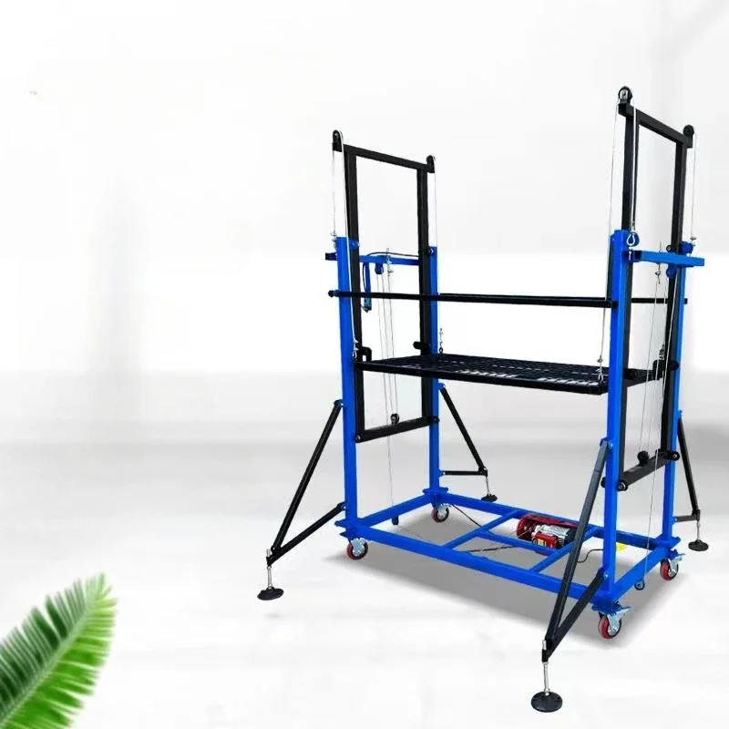 Электрический подъемник для строительных лесов многофункциональный складной