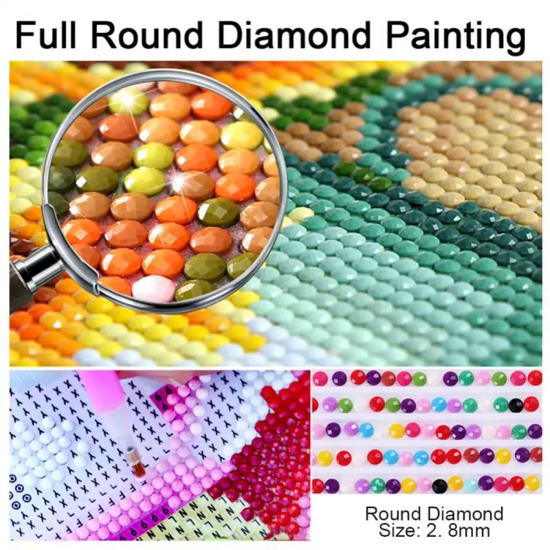 Набор для алмазной живописи картина 5D сделай сам с изображением осенних пейзажей