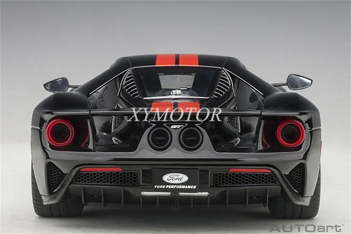 AUTOart 1:18 для FORD GT 2017 литые модели автомобилей детские игрушки подарки черные ХОББИ