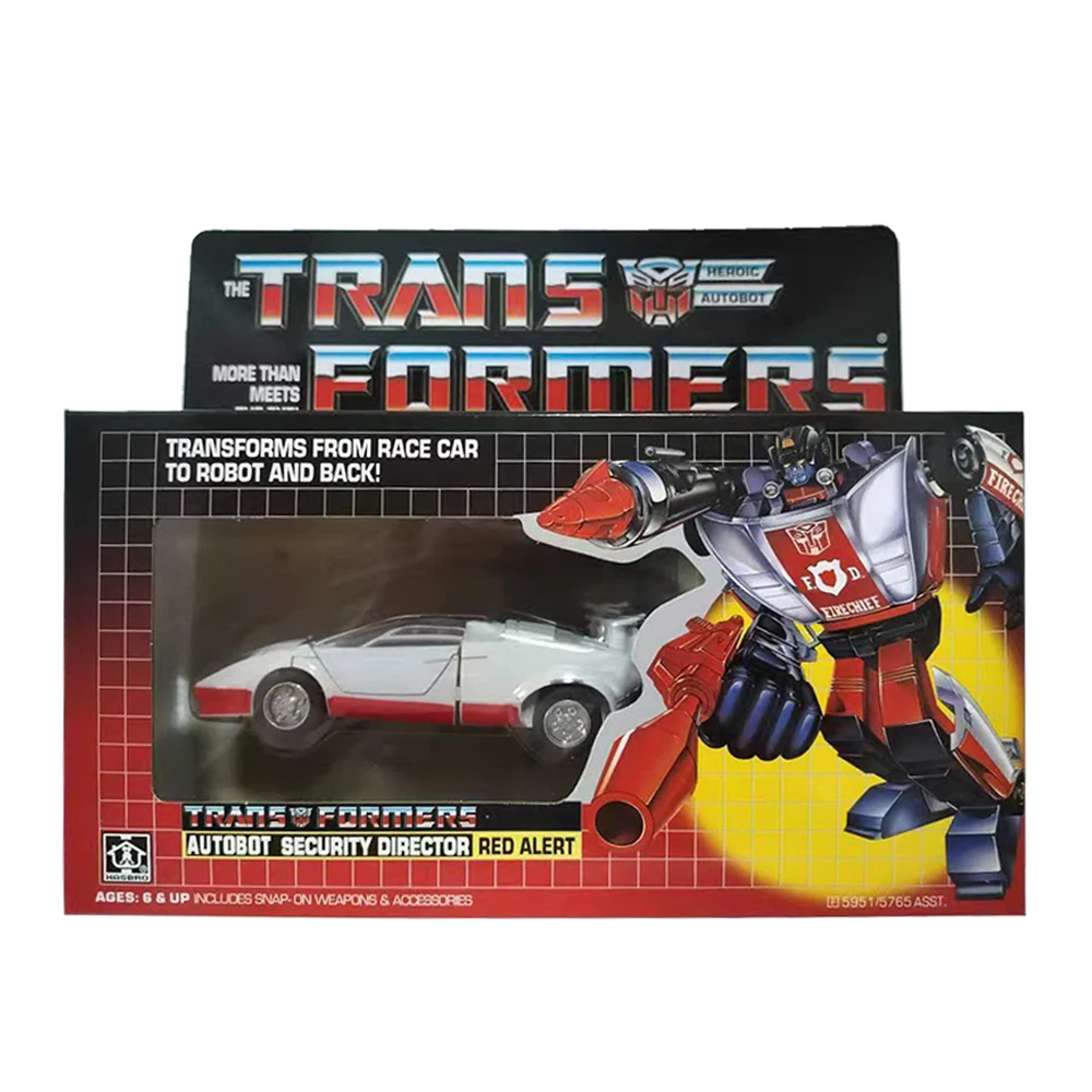 

Трансформер G1 KO версия Red Alert Action Figureals Brinquedos Model