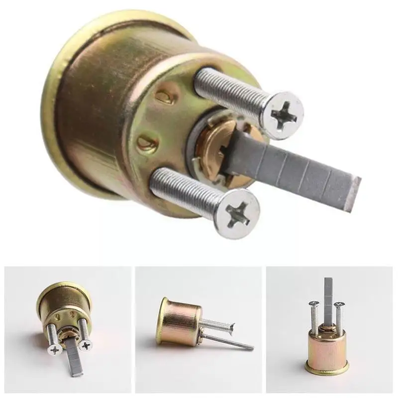

Anti-theft Door Lock Core With Copper Key Old-fashioned Bull Head Exterior Doors Inner Cores For Home Hotel Bedroom Living H6W1
