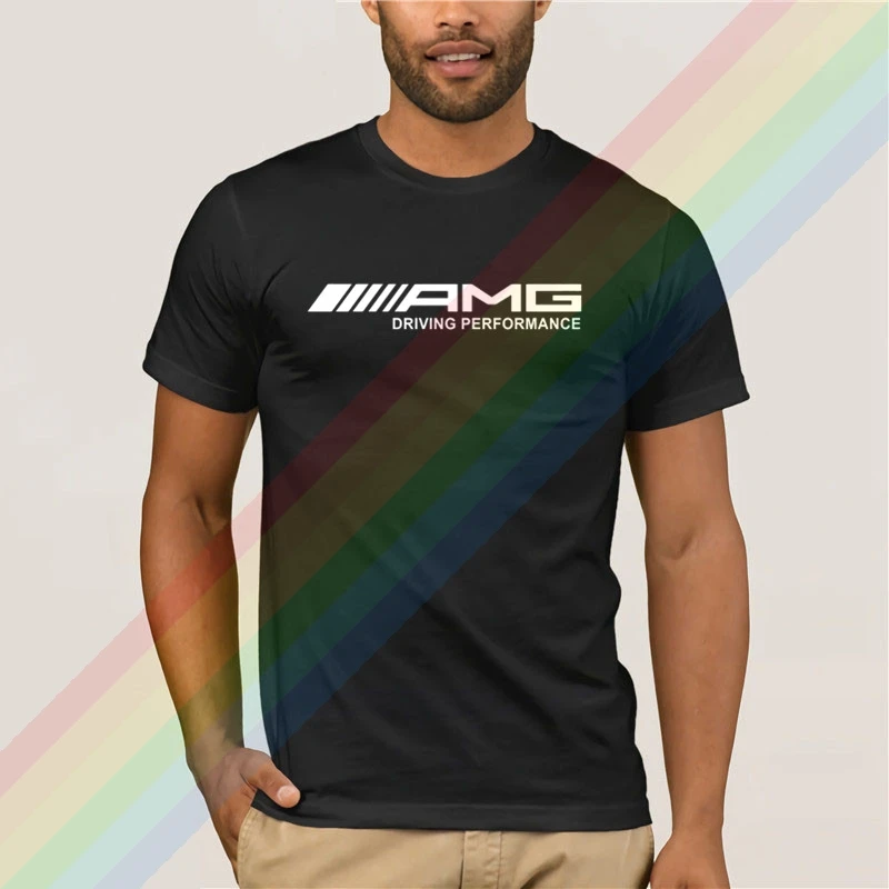 

am racing car gT-Shirt Driving Performance Print Black T Shirt Clothes Popular Shirt Cotton Amazing Short Sleeve Unique Men Tops
