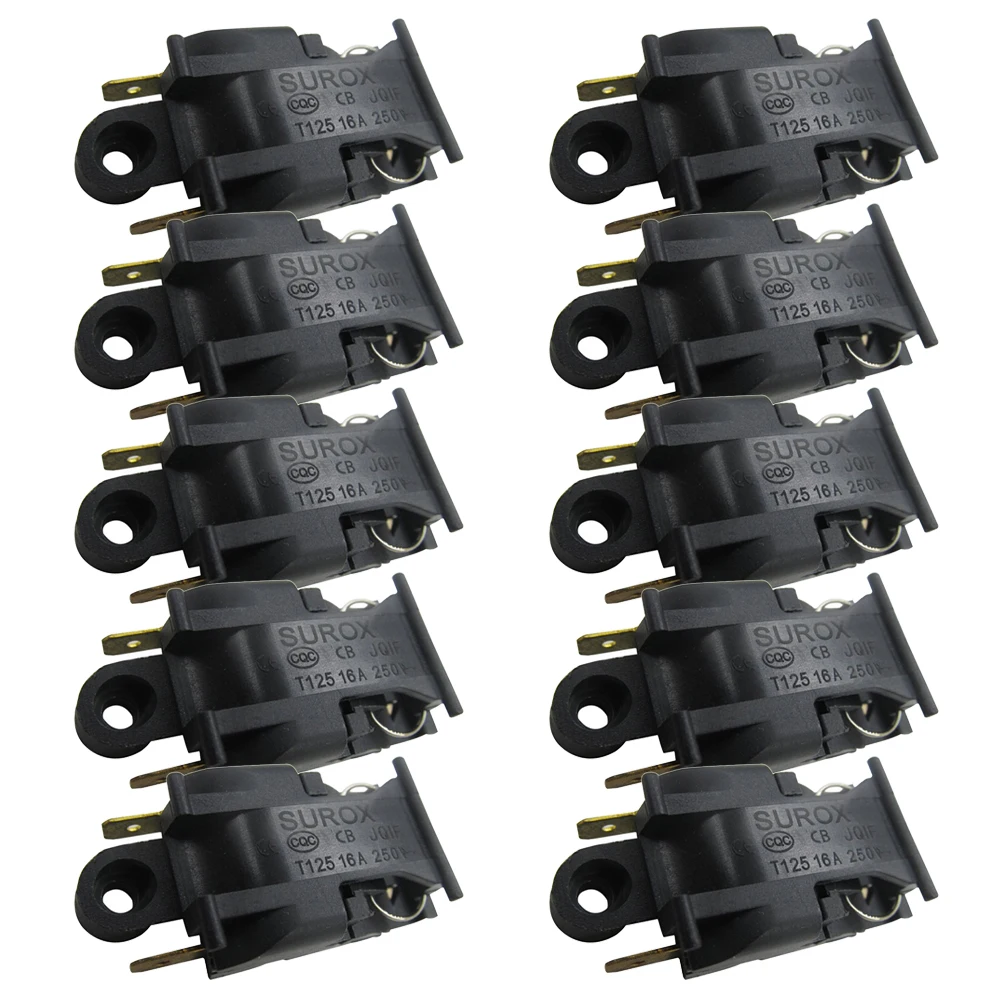

New Kettle Switch Electric XE-3 JB-01E 10pcs 13A Current 2 Pin Terminal Temperature Control With Kettle Thermostat