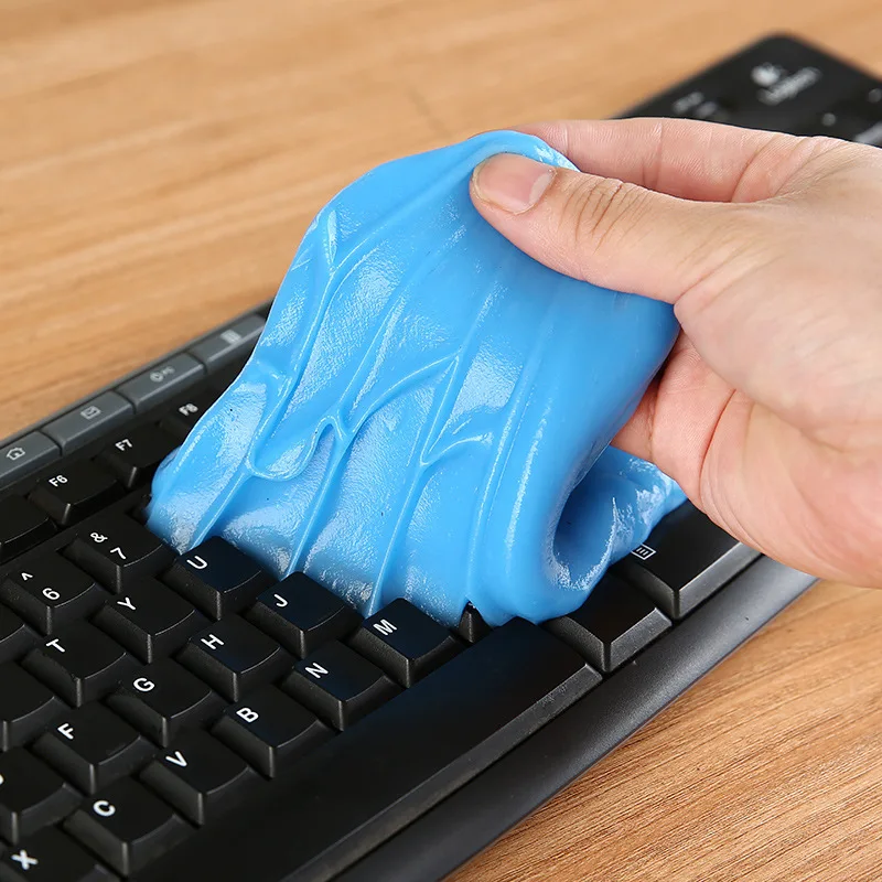 

Car Dust Dirt Cleaning Gel Slime Magic Super Clean Mud Clay Laptop Computer Keyboard Cleaning Tool Home Cleaner Dust Remover