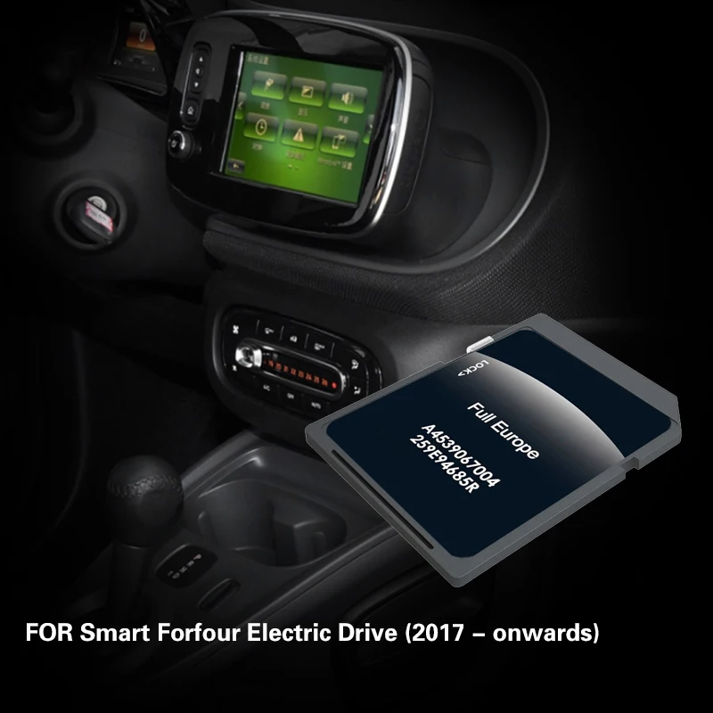 Марш для Smart Forfour Electric Drive (2017 г.) Система обновления автомобильной карты Навигация