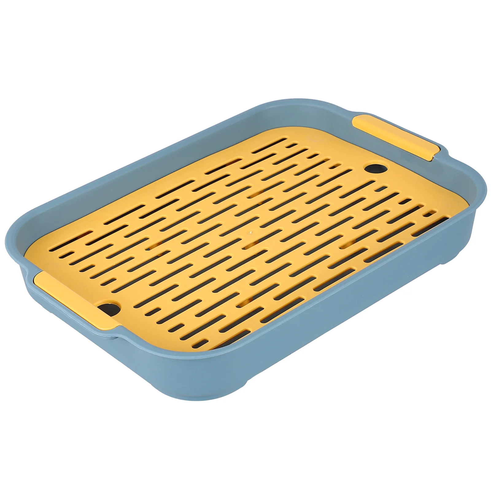 

Drain Tray Kitchen Filter Trays Plastic Utensils Double Layer Plastic Dish Drainer Pp Dishes Drain Board Clear Plastic Cutlery