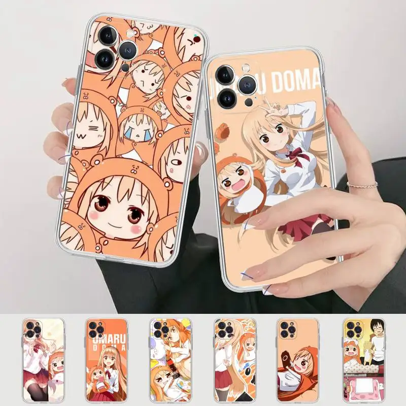 

Japan anime Himouto! Umaru-chan Phone Case Silicone Soft for iphone 14 13 12 11 Pro Mini XS MAX 8 7 6 Plus X XS XR Cover