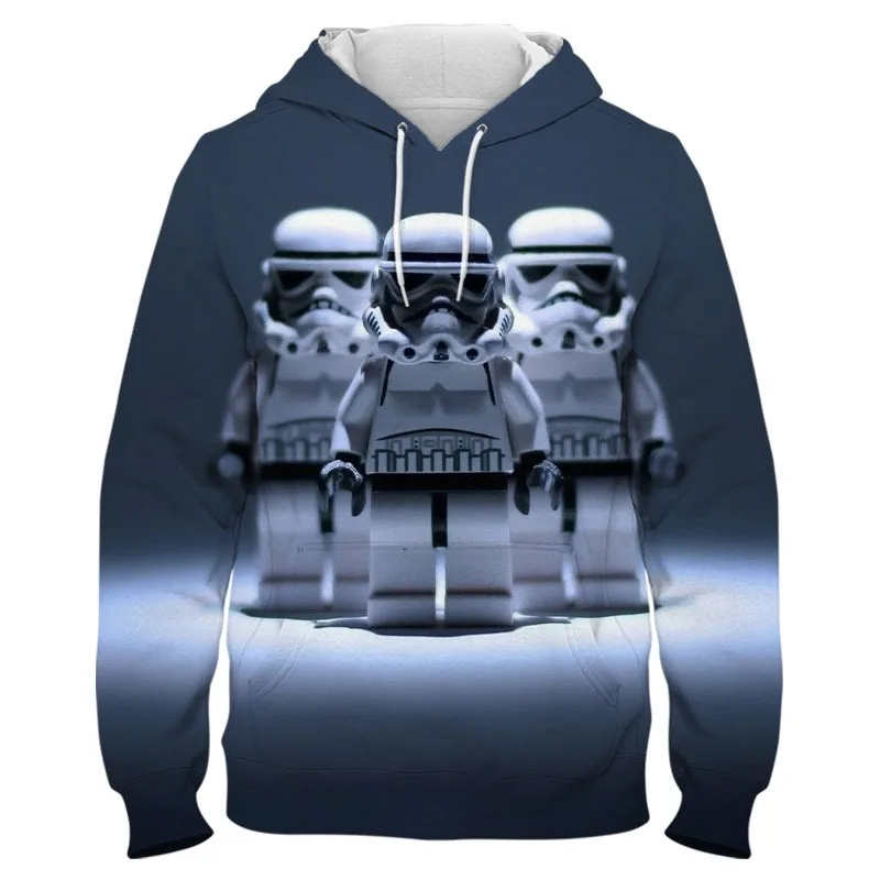 

Disney Marvel Star Wars 3D Printed Men's Hoodie Men's Hoodie Harajuku Pattern Anime Streetwear Sweatshirt