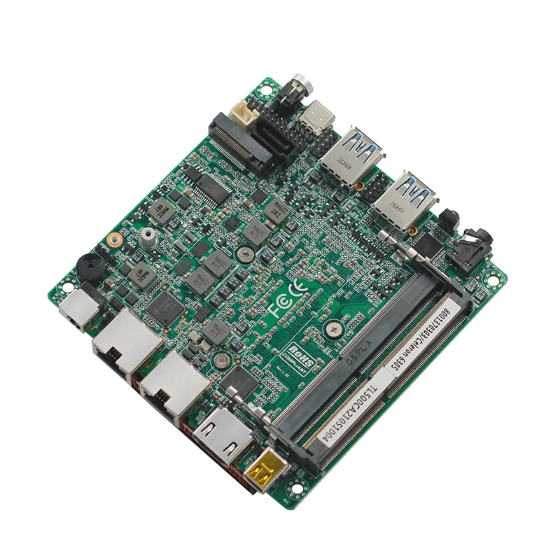 Промышленная материнская плата Piesia 11th Tiger Lake-U 64 Гб X86 Celeron 6305 мини системная M.2 DDR4