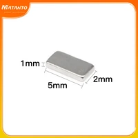 5010020050010002000pcs 5x2x1 small block neodymium magnets sheet 521 permanent strong powerful magnetic magnet 5x2x1mm