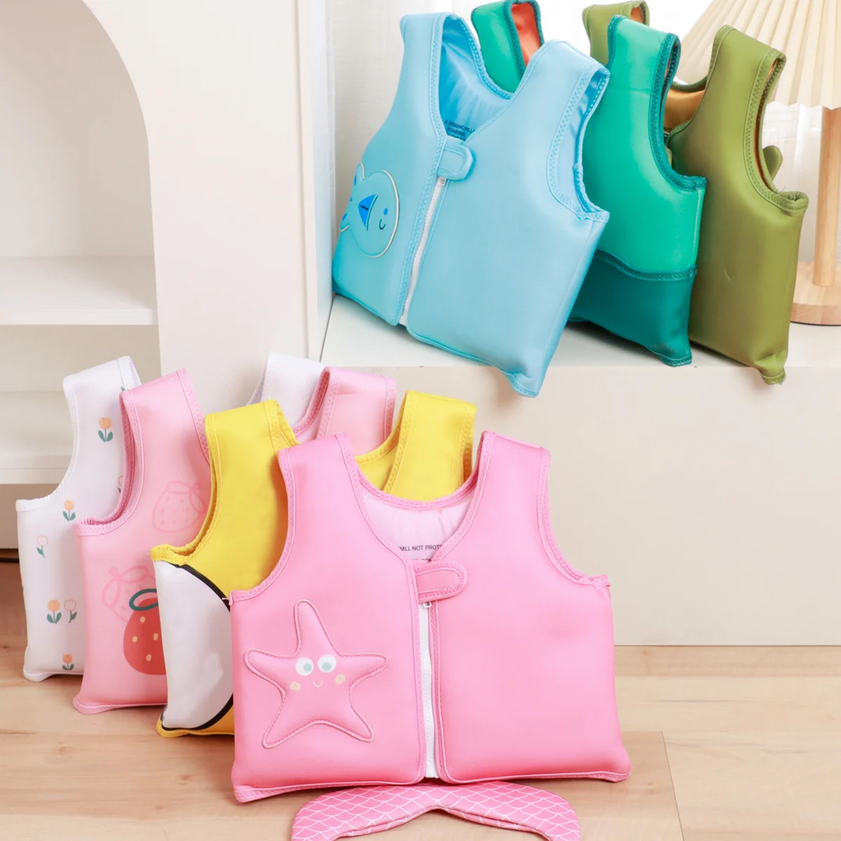 

Baby Swim Ring Buoyancy Suit Swim Safe Vest Swimming Float For Children Swimming Circle Float Pool Water Play Equipment Toy