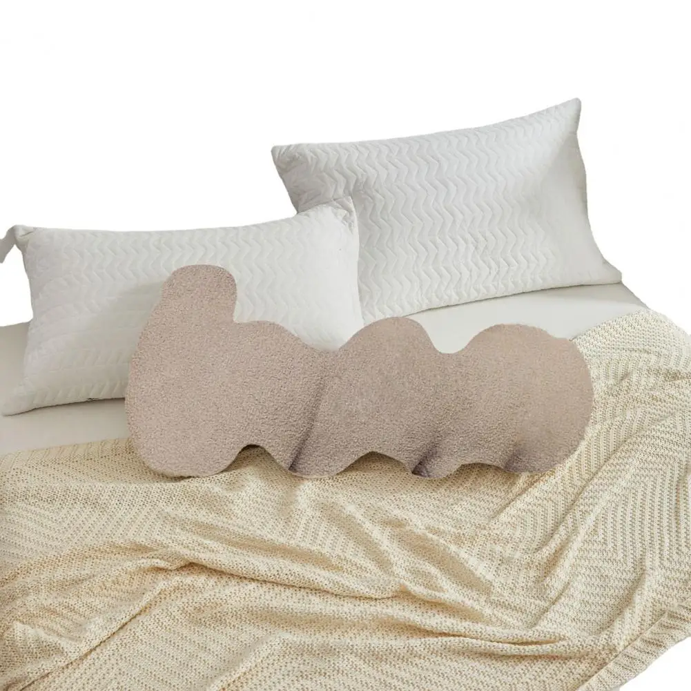 

Sleeping Pillow Convenient Washable Good Elasticity Cute Throw Pillow Long Strip Pillow Household Supplies