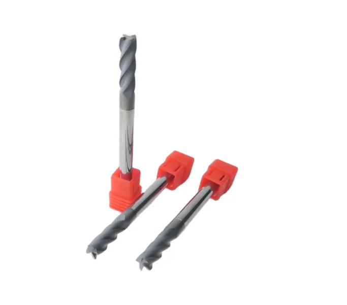 

4 flute CVD Diamond coated solid carbide endmills for Graphite machining