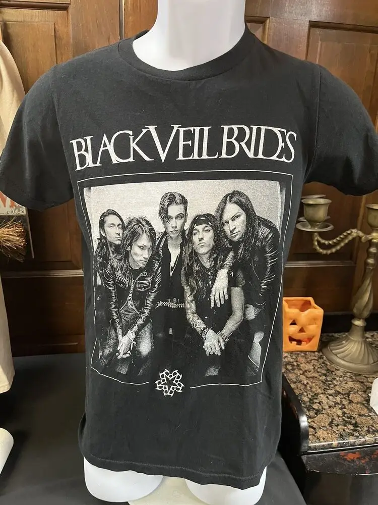 Черная вуаль для невесты черная очень маленькая футболка Энди Biersack Jinx Jake Putts