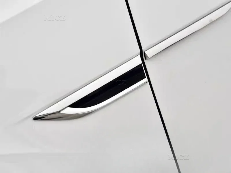 Для Volkswagen VW T-ROC TROC A11 ABS Chrome Автомобильная Боковая дверь крыло флэш-наклейка