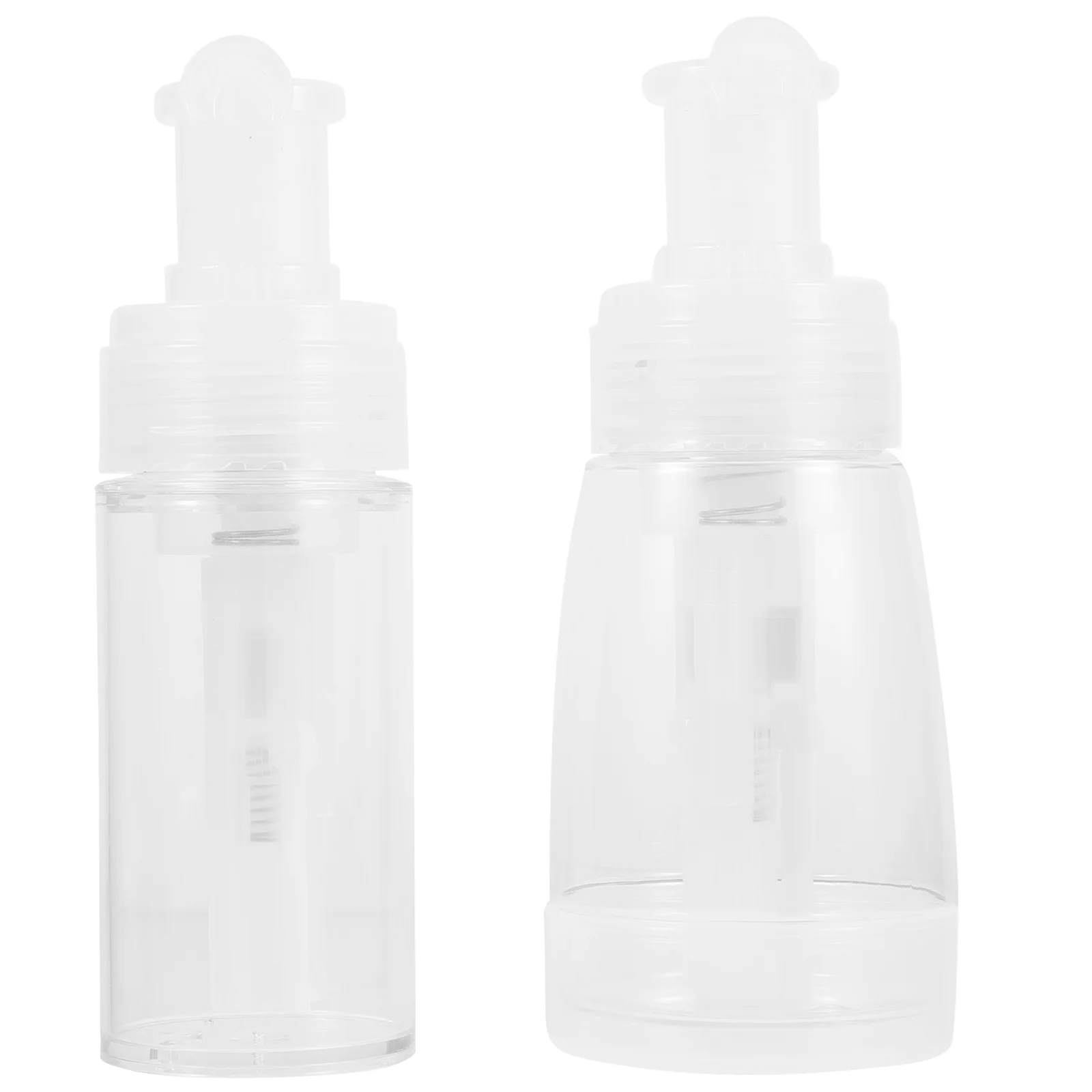 

2 Pcs Powder Puffer Bottle Dry Sprayer Dispenser Barber Shop Prickly Heat Container Empty Plastic Travel Barbershop Accessory