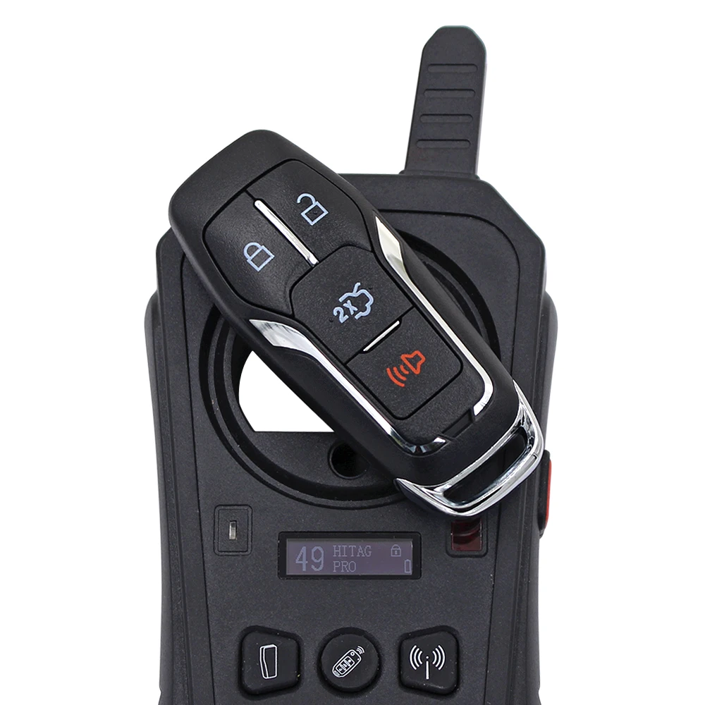 3 + 1 кнопка ASK315MHz Смарт дистанционные брелки для ключей NCF2951F HITAG PRO 49 чип Ford FCC