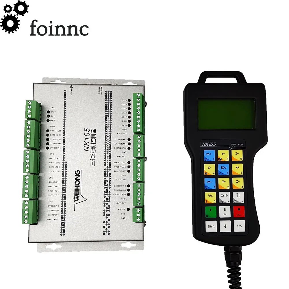 Оригинальная студийная система управления движением Weihong NK105 G2 3 Axis DSP Controller NC для