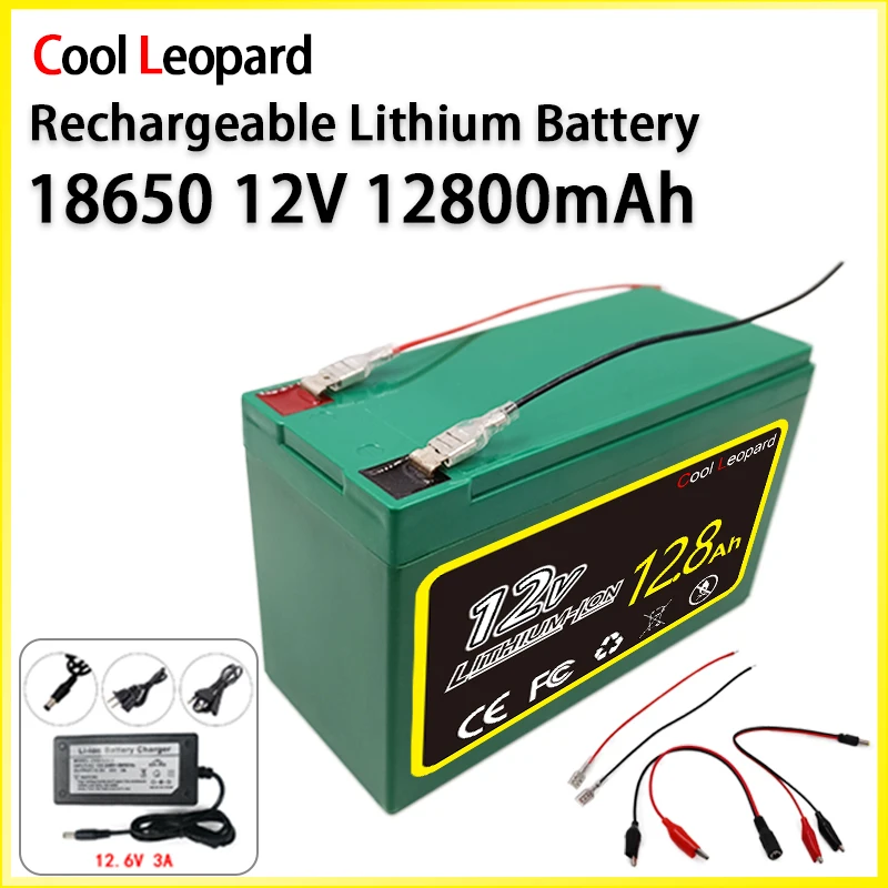 

Hot-Selling 12V 12800mAh Lithium-Ion Battery With BMS Is Used As Backup Power For Toy Cars, Surveillance Cameras And LED Lights.