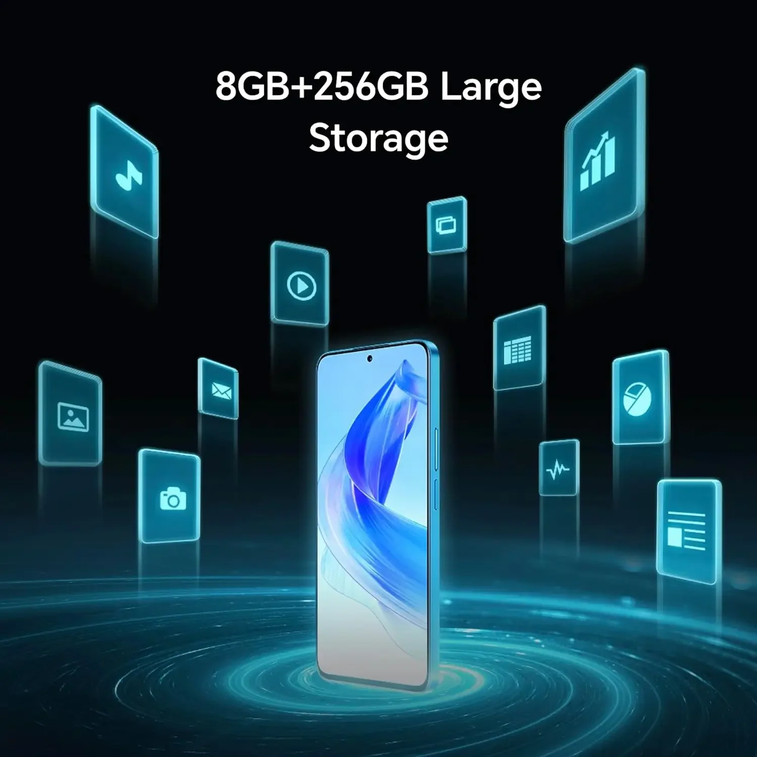 Смартфон HONOR 90 Lite тройная камера 256 МП 8 + 6 7 ГБ экран 4500 дюйма Гц аккумулятор мАч две