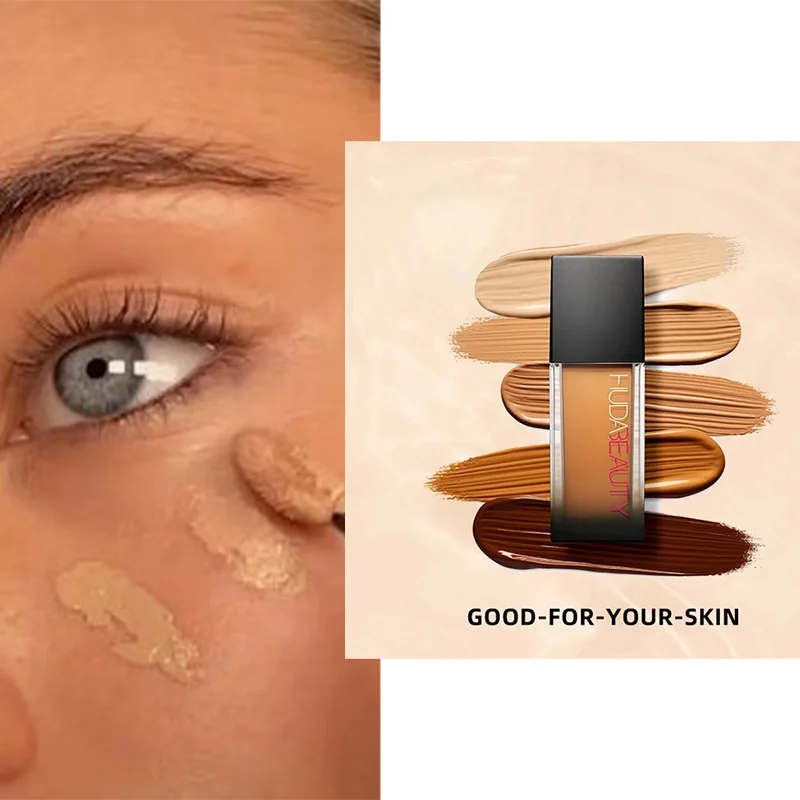 

35ml Matte Liquid Foundation Concealer Waterproof LongLasting Nourishing Facial Makeup Concealed Pores Fine Breathable Cosmetics