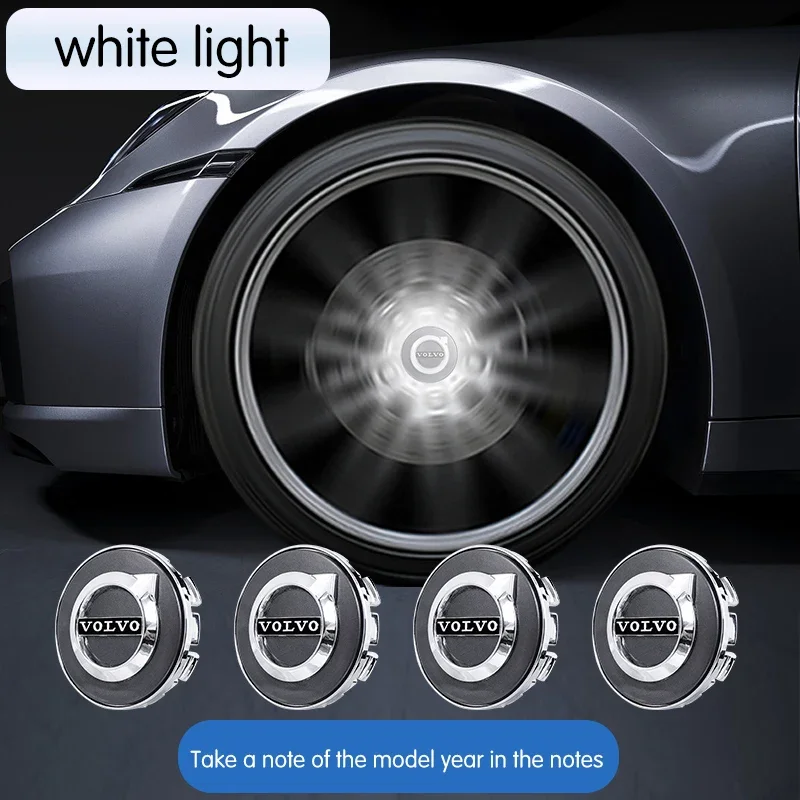

Свет ступицы, колпаки для колес автомобиля, центральная крышка, колпачок освещения, плавающее освещение, светодиодное авто для Volvo XC90 S60 S90 V90 V60 XC60 2025