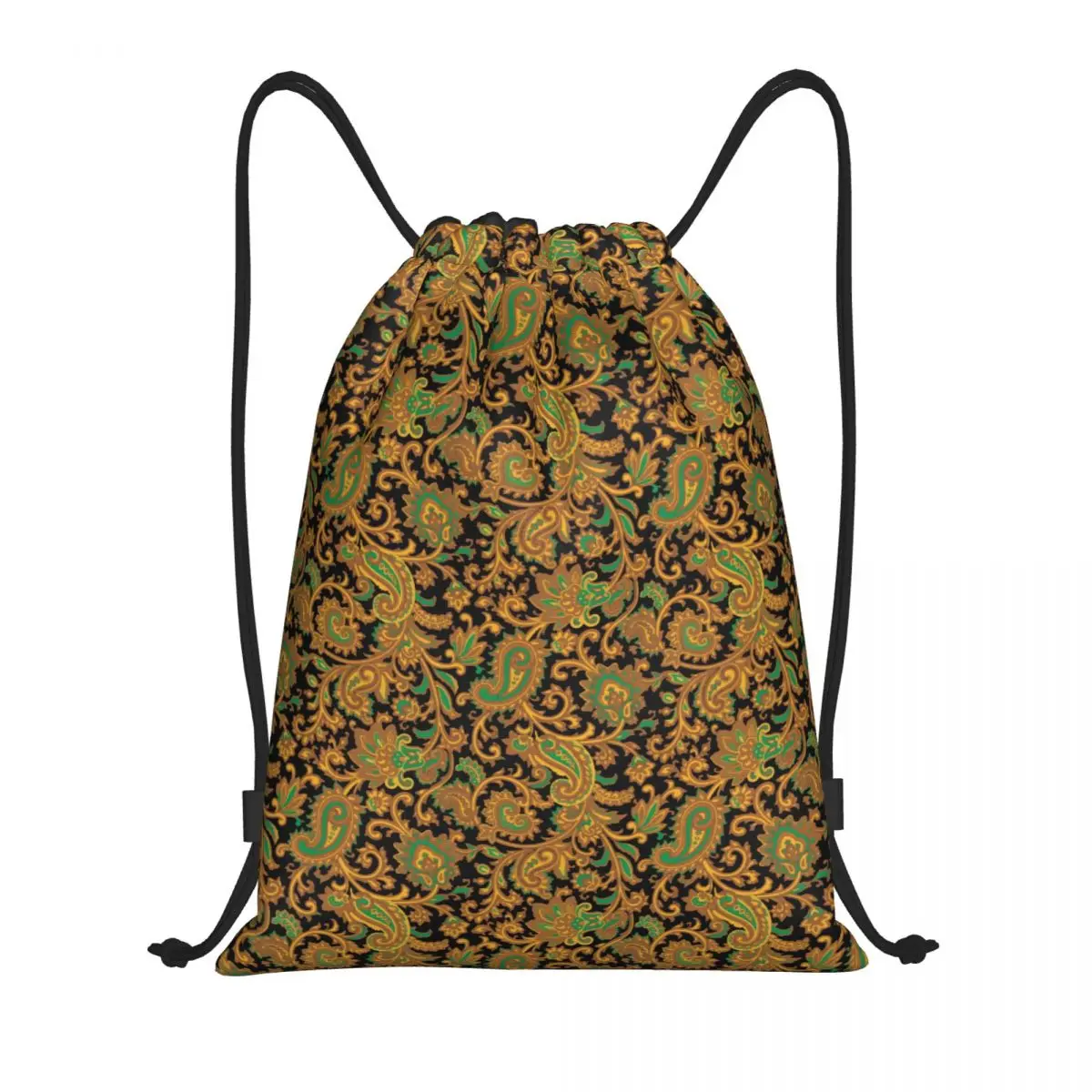 

Paisley 3D Print Sports Equipment Bag Drawstring Bag Water Resistant Lightweight Gym