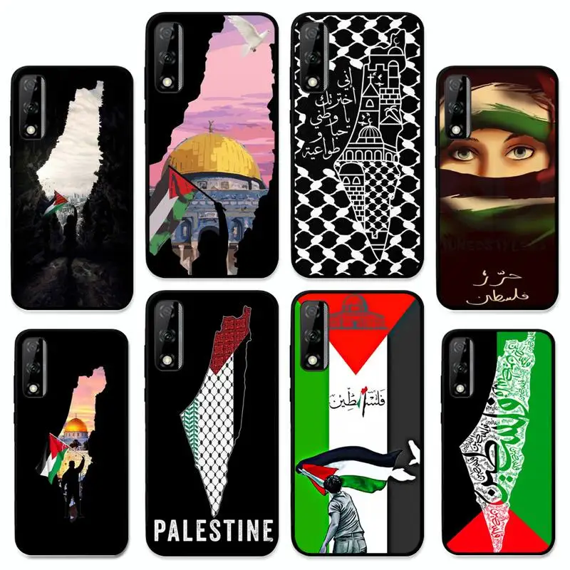

Palestine flag Phone Case For Huawei Y9 Y8 Y6 Prime Y7 Pro Y8s Y5 Mate 20 Pro 10 lite Cover