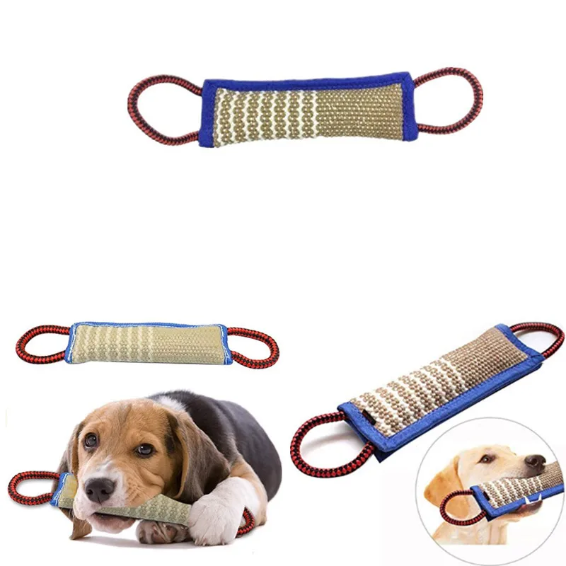 Джутовая подушка для животных интерактивный прибор жевания щенков 1 шт.