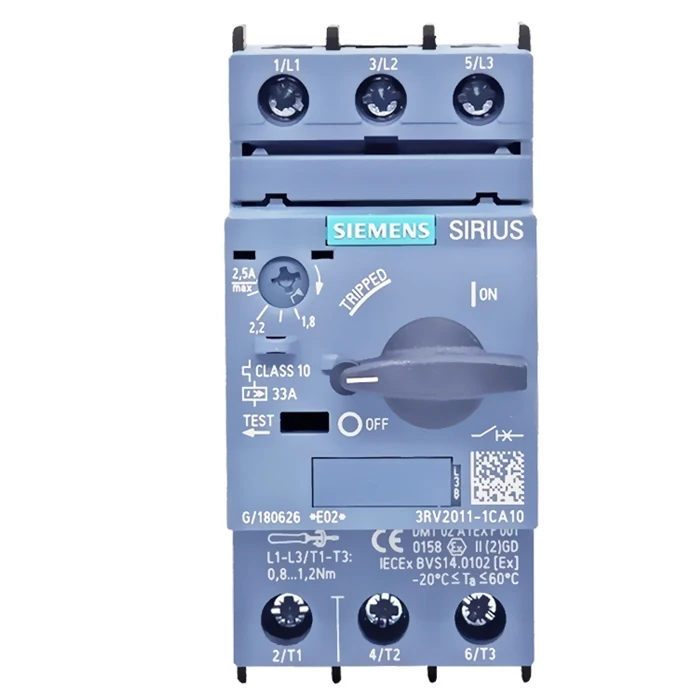 

Новый автоматический выключатель Siemens, автоматический выключатель siemens 3RV2011-0JA2 0 в наличии