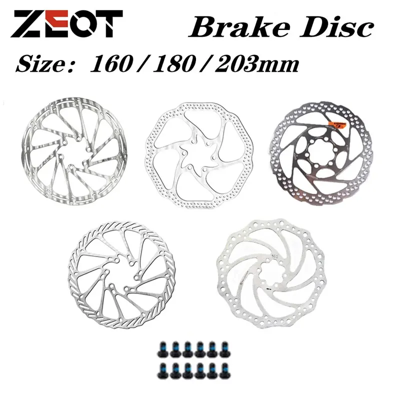 

2PCS G3 HS1 RT56 Sram Bicycle Disc Brake Rotor 160/180/203mm Hydraulic Brake Rotors High Strength Stainless Steel MTB Rotor