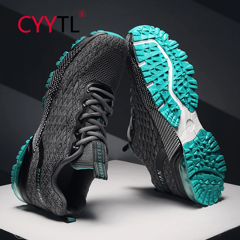 

CYYTL/мужские кроссовки на платформе с воздушной подушкой, повседневная мужская обувь, модные кроссовки для бега, баскетбольные уличные тенни...