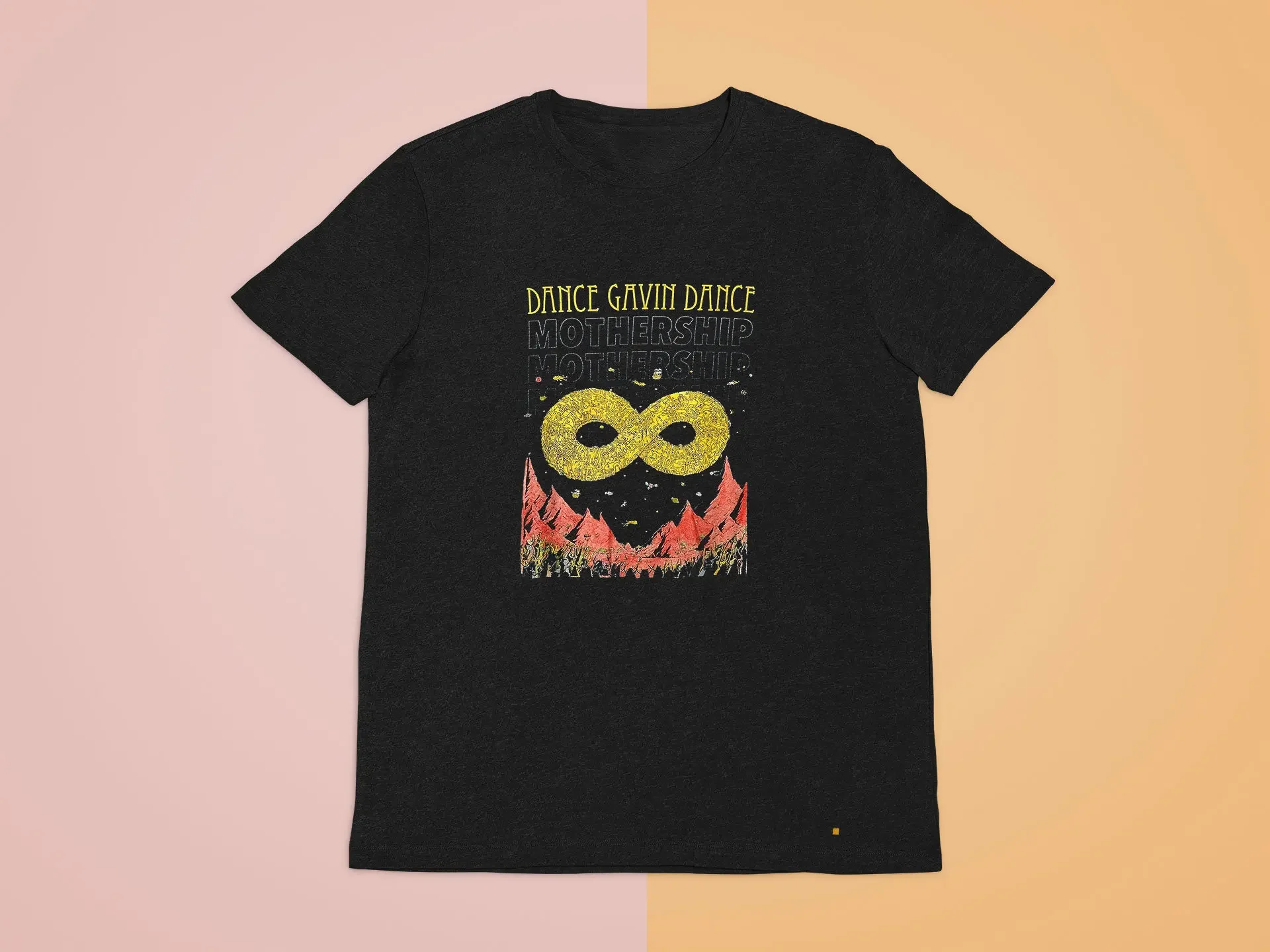 Танцевальный Гавин материнский корабль Vtg черная футболка одежда Размер S 4XL