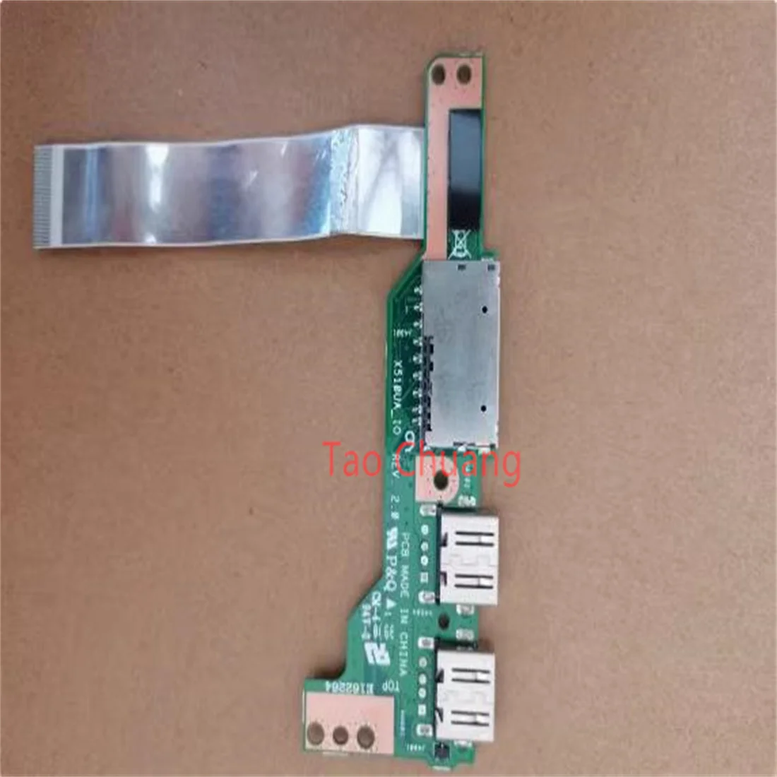 ДЛЯ ASUS X510 X510UA S510 S510UQ S5100U F510U X510U/A Q V580Q USB-плата устройства чтения карт